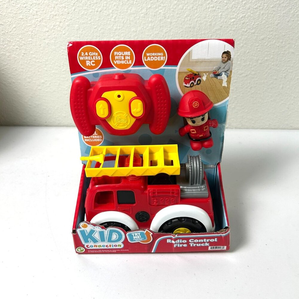 Kid Connection My First Vehicle Fire Truck‎ Remote Control 3+ Action Figure NEW
